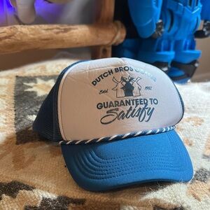 Dutch Bros Foam-dome Rope Trucker hat